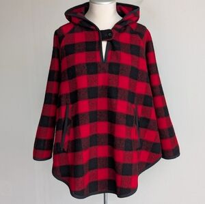 Woolrich Plaid Hooded Sweater